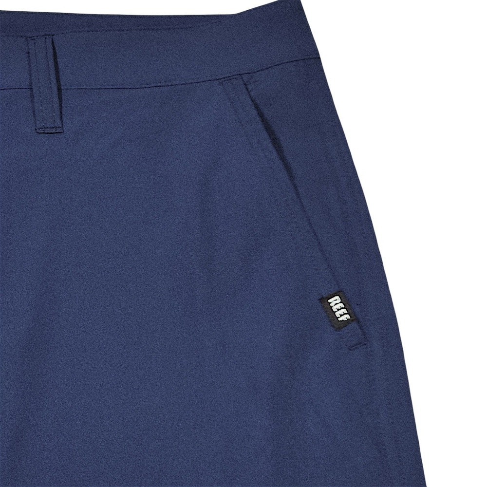 Reef Hybrid Shorts 38 x8 Men 20" Blue Stretch Performance Surf Casual Beach READ - Picture 10 of 11